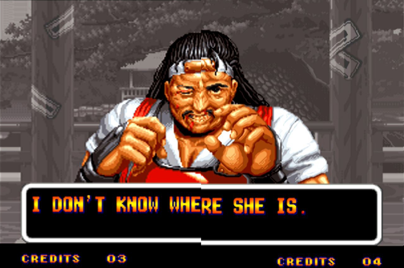 Neo Geo Mini’s two TV display options, compared: “Image Optimization” turned off (left) and on (right). (Yes, the setting also changes the image’s dimensions a bit, which is why the two halves don’t line up perfectly.)